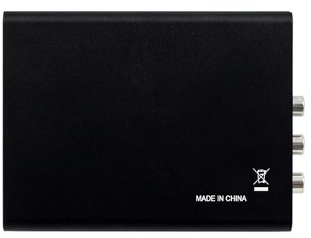 HDTV to AV S-Video CVBS Video Converter HDTV to S-Video Switcher Adapter HDTV Converter 1080p For HDTV PC Desktop