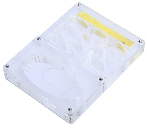 Tomvorks Caja de Hormigas Transparente Acrílica, de Alimentación Nido 3D para Ciencia Educativa, Diversión para Niños, 8 x 6