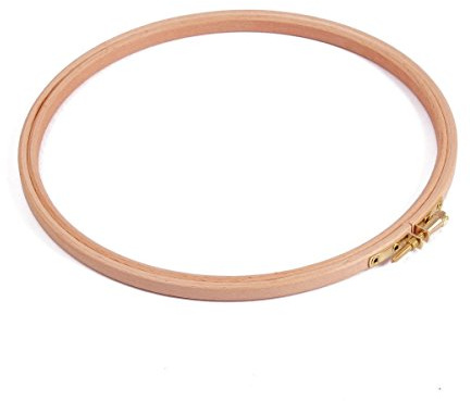 Premium Quality British Wooden Embroidery + Cross Stitch Hoop Frame 3-12 Inches (8)