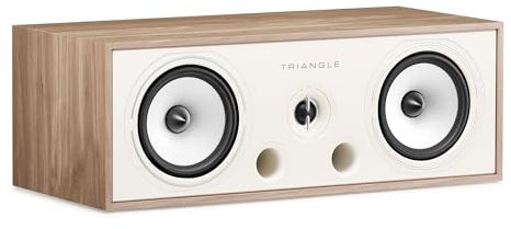 Triangle - Enceinte Centrale Home-Cinéma BOREA BRC2-2 Voies - Puissance Admissible 120W - Rendement 91 DB/W/m - Bass Reflex - 580 x 200 x 260 mm - Chêne Clair (Pièce)