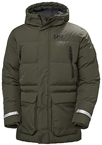 Helly Hansen Hombres Chaqueta Pure Puffy, Verde, M