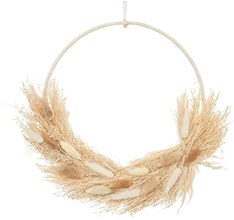 ATMOSPHERA CREATEUR D'INTERIEUR - Corona di fiori secchi d34cm