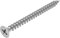 SECCARO Tornillo para madera aglomerada, 4 x 50 mm, acero inoxidable, V2A, VA A2, rosca completa, 150 unidades