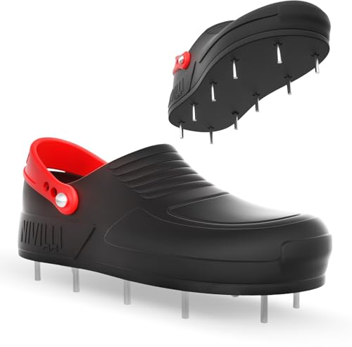 Nivilli Work - Nagelschuh Clog zum sicheren Begehen Aller Epoxi, Nivellier- & Spachtelmassen, Grundierungen, Flüssigabdichtungen (Big, EU 42-46)
