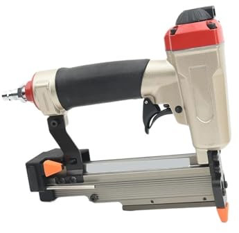 Grapadora neumática, Grapadora neumática para tapi Pistola clavadora neumática MP635B 23Ga for grapadora silenciosa de Pin sin cabeza de 12-35mm de diámetro y 0,63mm