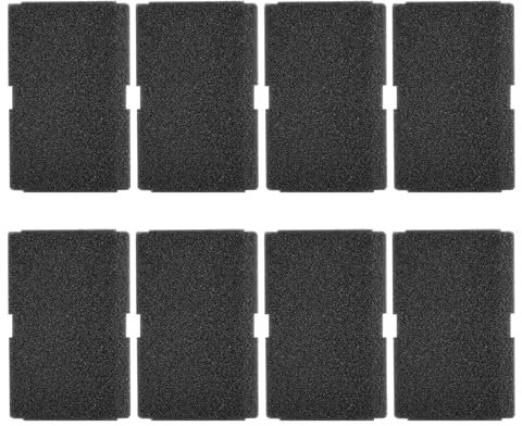 Sikweny 8 Pezzi Filtro Asciugatrice Spugna ad Alta Densità Filtro per Pelucchi in Schiuma Buona Penetrazione Asciugatrice Adsorbimento Efficace per Pulizia Giornaliera Purificazione Dell'aria