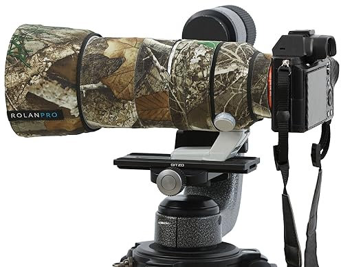 ROLANPRO Camouflage-Objektivschutz für Sony FE 70–200 mm F/2.8 GM OSS II, Schutzhülle, #27 wasserdicht