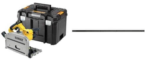Dewalt Scie circulaire plongeante 1300 w dewalt - dws520kt & Raccord de Rails de Guidage - Outillage Électroportatif - Adaptation pour Scie Sauteuse - Outil de Connexion