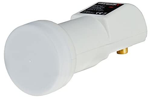 Premium X Twin LNB PXV-T - Testa di ricezione satellitare satellitare 0,1 DB per 2 partecipanti HDTV Full HD 3D 4K
