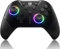NYXI Manette Pro Switch Chaos LED sans Fil pour Switch/Switch OLED/Lite Controller avec Hall Effect Joystick One Key Wake Up/Bouton Programmable/Turbo/Vibration Réglable/6 Axe-gyro