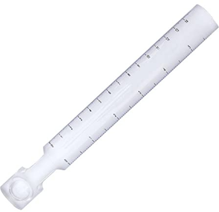 SUOYATE Règle grossissante de 15,2 cm pour traitement des données, règle loupe 10x pour la lecture, livres, magazines, cadeau, loupe règle pour la lecture