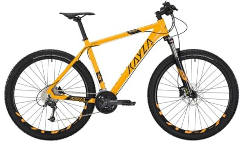 KAYZA MTB Hardtail Spodic 6 - Mango/Black, M - 46 cm, Hardtail