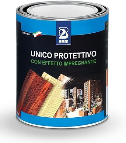 2BM - Barniz protector ceroso transparente con disolvente, ideal para exteriores e interiores | para muebles, vallas, puertas, persianas, persianas, áticos, revestimientos | Formato 0,75 l