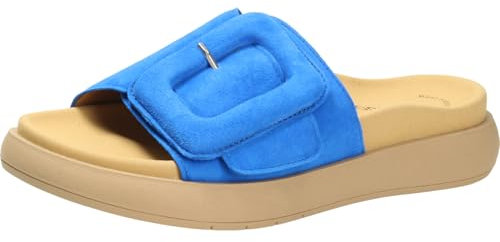 Gabor Damen Pantoletten, Frauen Slipper,schluepfschuhe,Slip-ons,Backless Slipper,Mules,Gartenschuhe,Sommerschuhe,Cobalt,41 EU / 7.5 UK