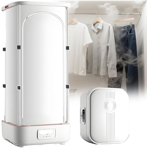 ErShangMao Plancha De Vapor Portátil, Plancha De Vapor Vertical Inalámbrica Automática De 900 W, Secadora De Vapor Portátil, Plancha Automática para Ropa Y Telas, Vapor De Secado Rápido.