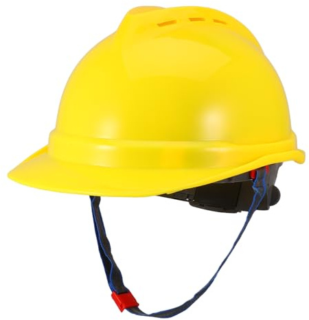 iplusmile Casco de Seguridad Ventilado para Obra Casco Resistente y Ligero con Diseño Transpirable para Protección Construcción para Hombres y Mujeres Verano