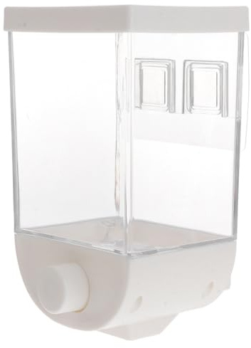 DOITOOL Wall-Mounted Cereal Dispenser 33.3Oz Food Storage Container with Airtight Lid for Kitchen Pantry Organizer Dry Food Granola Storage