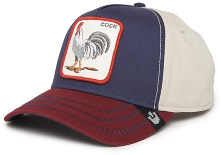 Goorin Bros. Trucker Cap All American Rooster 100 Navy Rot, Size:OneSize