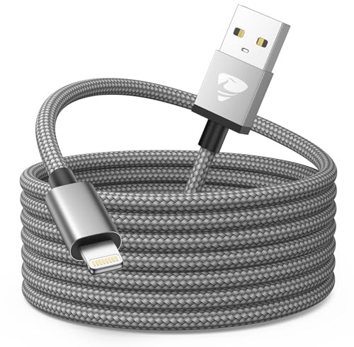 iPhone Ladekabel, Lightning Kabel 3M ladekabel iphone kabel MFi Zertifiziert iPhone Schnellladekabel Nylon Fast USB Lightning Kabel für iPhone 14 13 12 11 Pro Max Mini XS XR X 8 7 6 6s Plus 5 SE,iPad