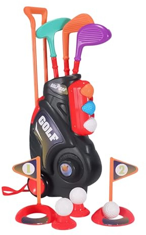 Opdestn Palos De Golf para Niños Pequeños De 2 A 5 Años | Juguetes Interactivos Infantiles | Exterior Unisex para Práctica En Interior Jardín Fiestas De Cumpleaños Y Navidad