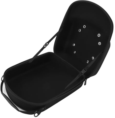 Hamwesh Case de Sombrero Duro, Caja de Viaje de Sombrero a Prueba de Crush Eva con de Transporte y Correa para el Hombro para el Organizador de de Gorros de Béisbol
