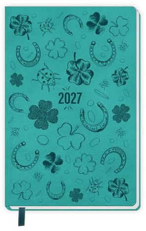 TRÖTSCH - Taschenkalender A7 Soft Touch Glück 2027: Soft Touch Terminkalender