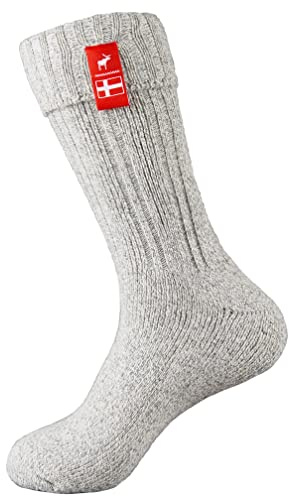 Danish Hygge Socks (Red Grey White ) UK 8-11 EUR 39-46