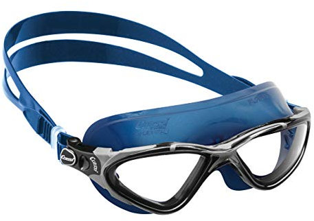 Cressi Planet Swim Goggles, Blue Metal, Clear lens [DUPLICATE]