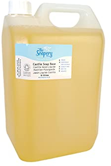 Castile Base Savon liquide 5 l, biologique, sans sulfates, SLS, SLES et sans paraben