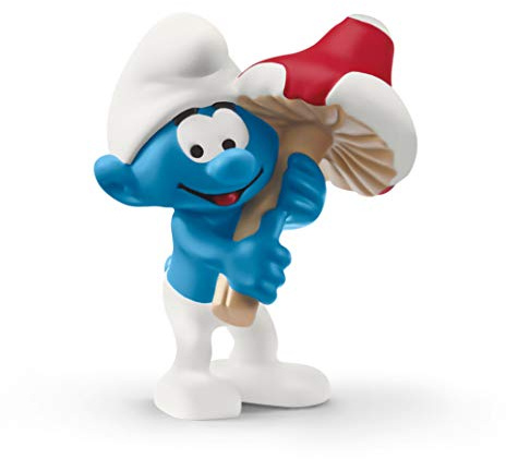 SCHLEICH 20819 Smurf with Good Luck Charm THE SMURFS