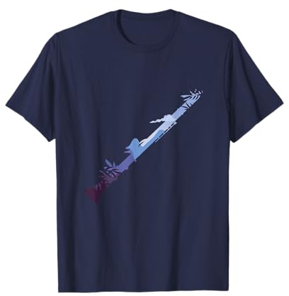 Paysage Clarinette Instrument Cadeau Pour Clarinettiste T-Shirt