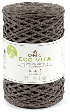 DMC - Eco Vita 4 | Recyceltes Baumwollgarn | 250g - 200m