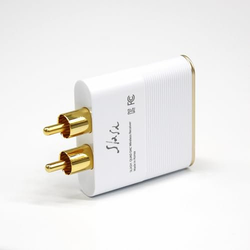SLASH3 Bluetooth 5.1 DAC Receiver for Hi-Fi Audio System, Featuring Qualcomm QCC5125 and ESS Quad DAC ES9219, LDAC, AptX HD, AptX Adaptive, AAC Codec