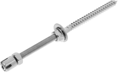 Toddmomy 1 Stück Wandgitterschraube Gewölbte Gitterschraube Ankerschraube Für Drahtseil Gewächshauszubehör (Für 2 Mm Drahtseil Drahtseil Nicht Im Lieferumfang Enthalten).