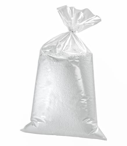 Bepouf - Sacco di Perle Polistirolo Espanso 100 Litri per Riempimento Pouf Poltrone Cuscini, Diametro da 2 a 8 mm - Palline Polistirolo per Imbottitura Pouf a sacco