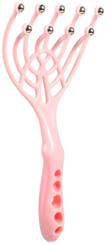Beaupretty Masseur De Cuir Chevelu Manuel Portable À 9 Griffes Avec Billes Roulantes Pour Massage Relaxant Stimulation Circulation Soulagement Stress