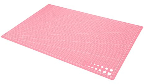 DIYEAH Tapete de Corte Profesional A3 Doble Cara de Pp para Manualidades y Grabado, Buena Durabilidad y Diseño Sencillo para Proyectos de Artesanía