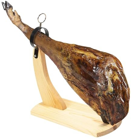 Yanayi Ham Stand Spain, Ham Holder Stand, Wooden Prosciutto Carving Stand, Prosciutto Rack for Cutting, Sturdy Rack, Professional Kitchen Dining Equipment for Carving, Spanish Ham