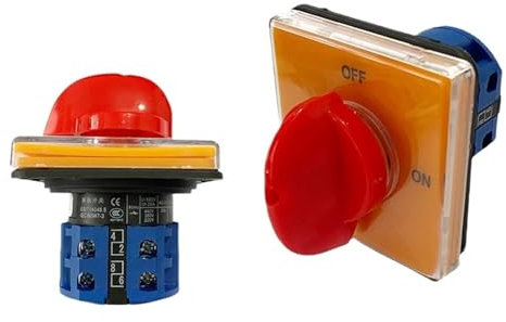 LW26-20/2DS interruptor de transferencia universal panel grande 2 velocidades OFF-ON panel grande naranja