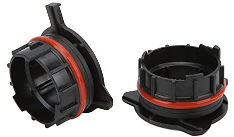 YWBL-WH Lampenadapter, H7, LED-Sockel, Schnalle, ABS-Material, TK-124, für Halogen-zu-LED-Konvertierung, 100 W, IP68, Wasserdichtes Scheinwerfer-Upgrade für PKW, LKW, SUV