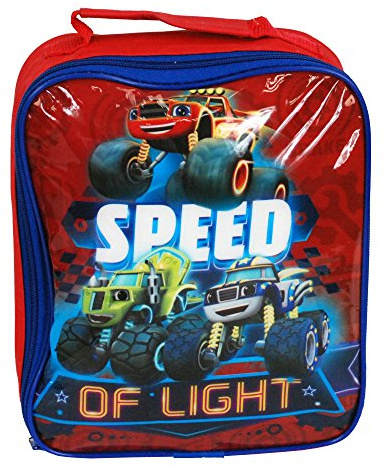 Official Licensed Nickelodeon® Blaze and the Monster Machines Boys Lunch Bag School Bag Travel Bag