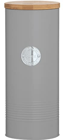 Typhoon Living Grey Pasta Storage Jar 2.5Litre