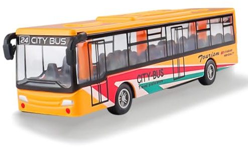 Juguetes de Autobús,City Bus,Juguete Modelo de autobús,Coche de Juguetes para Niños,Juguete de Autobús para Tirar hacia Atrás,Regalos para Niño Fiestas de Cumpleaños