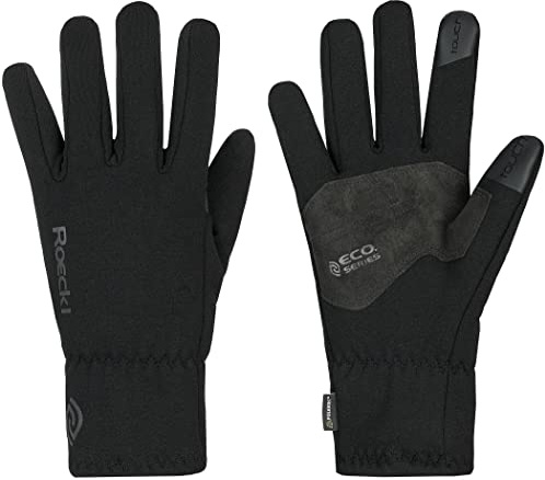 Roeckl Unisex – Erwachsene Parlan Handschuhe, Schwarz, 7.5