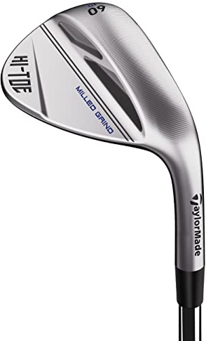 TaylorMade Golf -HI-TOE3 Wedge Chrome Standard Bounce 58.10/Right Hand Stiff