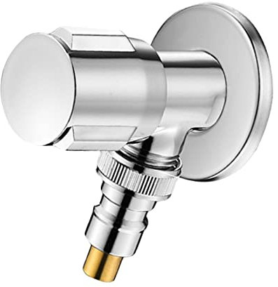 Angoily Grifo De Fría Para Inodoro Adaptador De De Esquina Grifo De Lavadora Latón De Energía