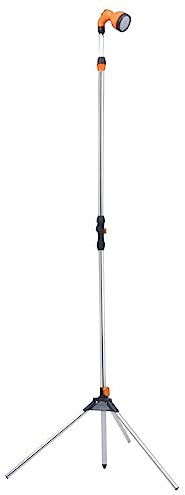 Lauuoeriau möbelföremål hem trädgårdsdusch med stativ 221 cm aluminiummöbler
