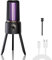 Mata Mosquitos eléctrico 3600V - luz UV 360° + Descarga eléctrica instantánea, 4 temporizadores, USB - Resistente al Agua, Apto para Uso Interior/Exterior (Mosquitos, Moscas)