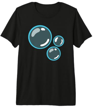 Costume Bulles flottantes T-Shirt Haut de Gamme