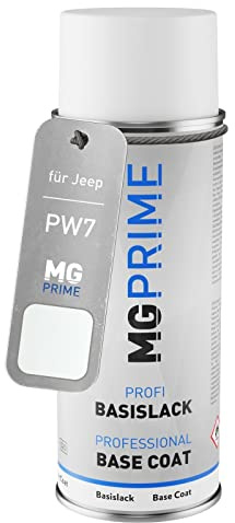 MG PRIME Billack sprayburk för Jeep PW7 Bright White/White Knuckle